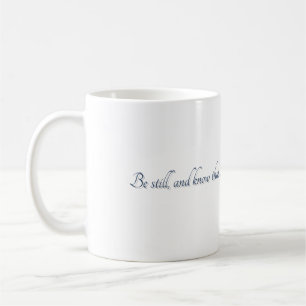 Psaume 46:10, (Style 2), Tasse Cadeau