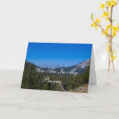 Psaume 46:3 Carte d'encouragement (Fleur jaune)