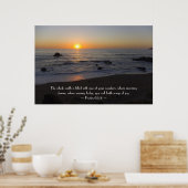 Psaume 65:8 Poster (Cuisine)