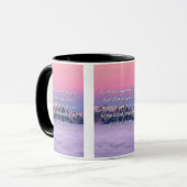 Psaume 68:2 KJV Bible Verse Mug à deux tons (Devant gauche)