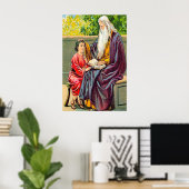 Psaume 78:1-7 Enseigner aux enfants Poster de Dieu (Bureau à domicile)