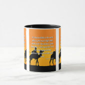 Psaume 91:1-2 KJV Bible Verse Mug Deux Tons (Centre)