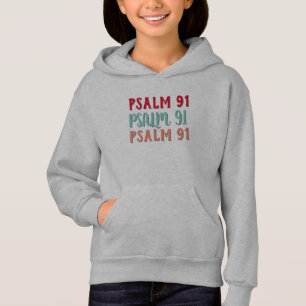 Psaume 91 Bible Écritures Filles Chrétienne T-shir
