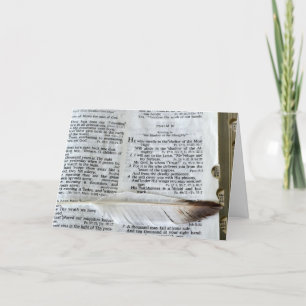 Psaume 91 - Carte de sympathie