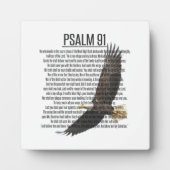 Psaume 91 Écriture de l'aigle en flèche Plaque d'a (Devant)