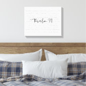 Psaume 91 Mur Art Écriture Toile Design (Insitu(Chambre))