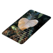 Psaume Broken et Contrite Heart Leaf Magnet (Côté Gauche)