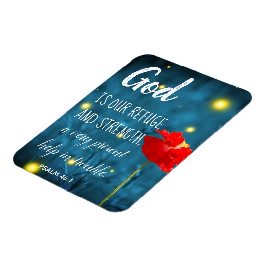 Psaume Scripture Magnet | Citation biblique inspir (Côté Gauche)