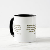 Psaumes 1:2 KJV Bible Verse Mug à deux tons (Devant gauche)