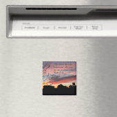 Psaumes 24:18 Psaume d'encouragement Fridge Magnet (In Situ (Lave-vaisselle))