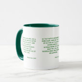Psaumes 24:4-5 KJV Bible Verse Mug Deux Tons (Devant gauche)