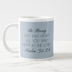 Psaumes 31:24 Mug Verset Biblique Espoir