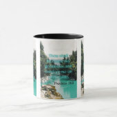 Psaumes 71:21 KJV Bible Verse Pic Mug Deux Tons (Centre)