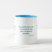 Psaumes 72:5 KJV Bible Verse Mug à deux tons (Centre)