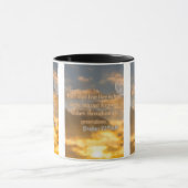 Psaumes 72:5 KJV Bible Verse Pic Mug Deux Tons (Centre)