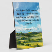 Psaumes 84:11 Plaque (Côté)