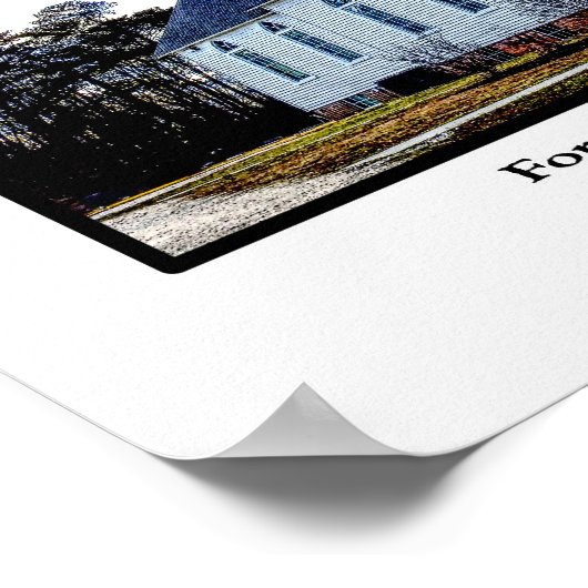 Psaumes 91:11 — affiche d'art (Coin)