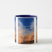 Psaumes 92:15 Verset Bible Mug à deux tons (Centre)