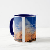 Psaumes 92:15 Verset Bible Mug à deux tons (Devant gauche)