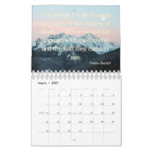 Psaumes Bible Versets Collection Wall Calendrier (Mar 2027)