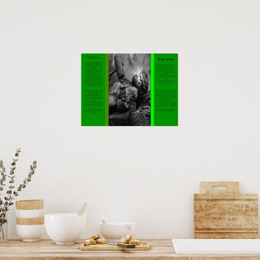 Psaumes chapitre 91 Affiches 4 (Cuisine)