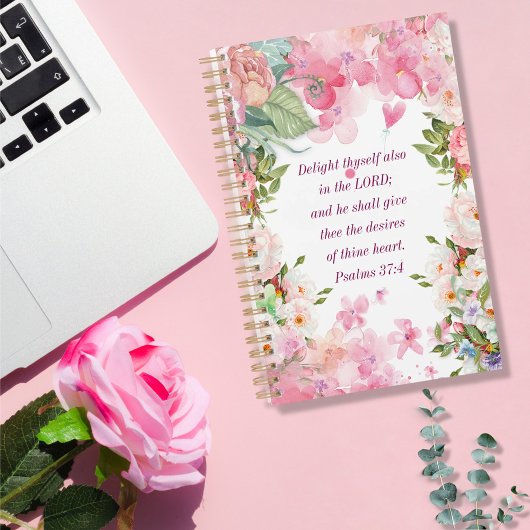 Psaumes de bouquet rose 37:4