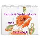 "Psaumes et calendrier des couleurs pour aquarelle (Protection)