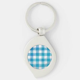 Pset Blue en White Sleutelhanger