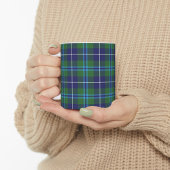Pset Clan Douglas Tartan Blue Green Check Koffiemok