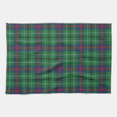 Pset Clan Duncan Tartan Pattern Green Black Theedoek (Horizontaal)