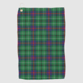Pset Clan Duncan Tartan Pattern Green Red Black Golfhanddoek (Voorkant)