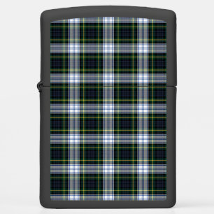 Pset Clan Gordon Tartan Green White check