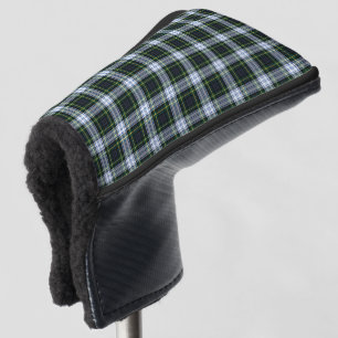 Pset Clan Gordon Tartan Green White check Golfheadcover