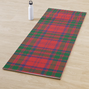 Pset Clan Grant Red Blue Green Check Tartan Yogamat