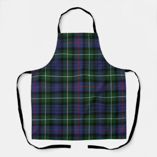 Pset Clan MacKenzie Green Paars Check Tartan Schort