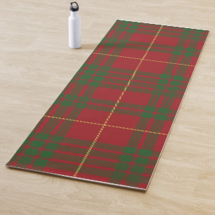 Pset Clan MacTavish Red Green Check Tartan Yogamat
