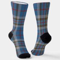 Pset Clan Thompson Blue Gray Tartan