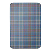 Pset Clan Thompson Gray Blue Check Tartan Badmat (Voorkant Verticaal)