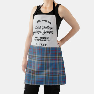 Pset Clan Thompson Tartan Controkered Kitchen Schort