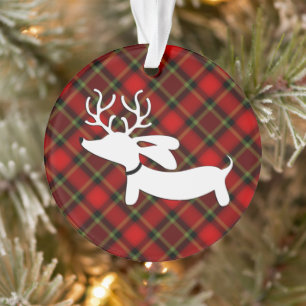 Pset Dachshund-kerstboomversiering Ornament