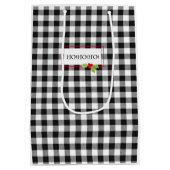 Pset Kerstmis Holly Ho Ho Holiday Cheer Medium Cadeauzakje (Achterkant)