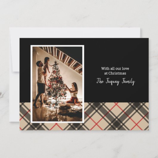 Pset Merry kerst Multi-fotokerstkaarten (Achterkant)