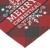 Pset Merry-kerstsnowflake Korte Tafelloper (Hoek)