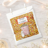 Pset Popcorn Kernals Retro Paper Bag Bedankzakje (Geknipt)