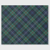 Pset Rustic Clan Robertson Check Tartan Cadeaupapier (Vlak)