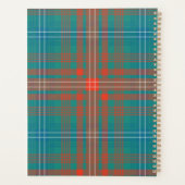 Pset Rustic Clan Wilson 2024 Tartan Planner (Achterkant)