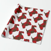 Pset Scottie Dog Cadeaupapier (Uitgerold)