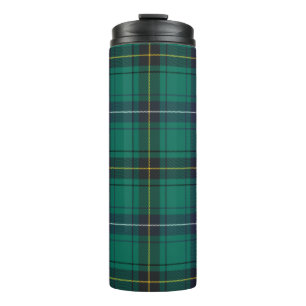 Pset Scottish Clan Henderson Green Black Check Thermosbeker