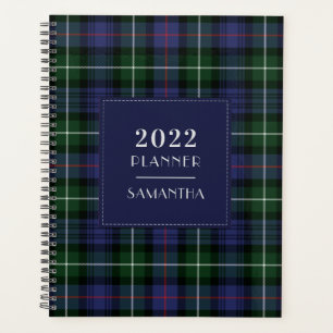 Pset Tartan Clan MacKenzie 2022 Planner