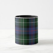Pset Tartan Clan MacKenzie Green Black Check Mok (Midden)